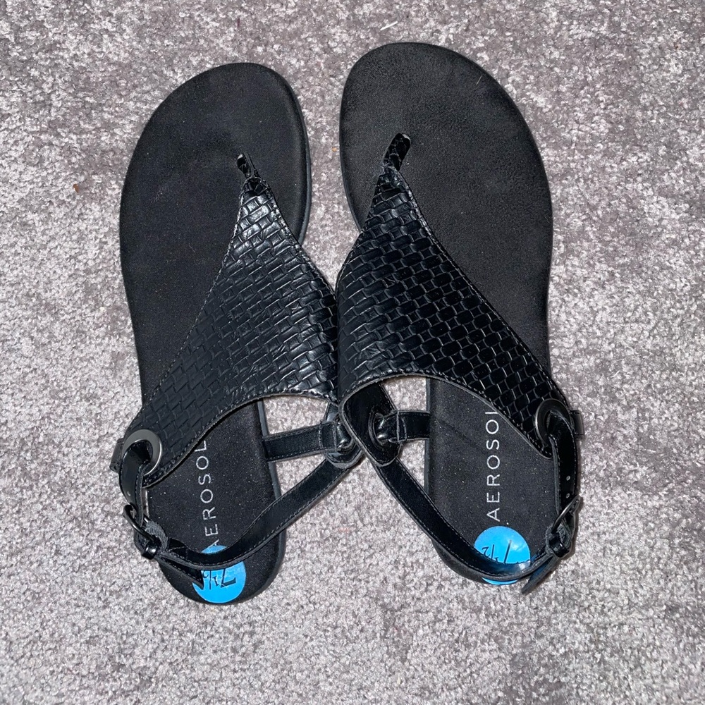Black sandals